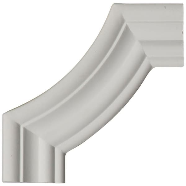 Ekena Millwork Panel Molding Corner, Polyurethane, 6 in H, 6 in W PML06X06OX - main